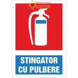 Indicatoare pentru stingatoare cu pulbere